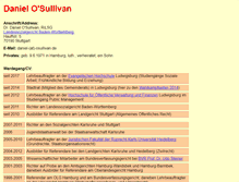 Tablet Screenshot of osullivan.de